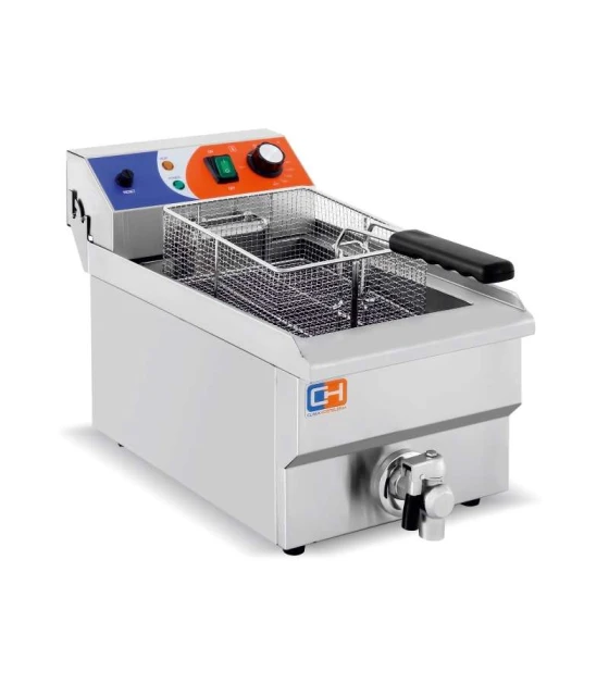 Freidora Eléctrica 10 litros con Grifo EF-101V