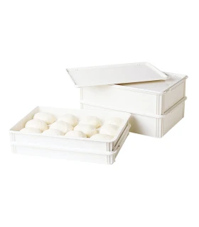 Tapa 46x66 cms de policarbonato para caja de pizza Cambro