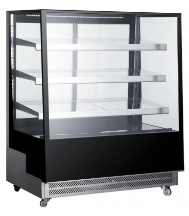 Vitrinas de Pastelería Vitrina Refrigerada Ventilada 3 estantes 1200x810x1454h mm XC500L Clima Hostelería XC500L
