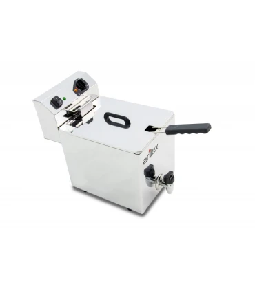 Freidoras Eléctricas Freidora eléctrica con grifo 10 litros 3.5 kw monofásica EVO10 Arilex EVO10G Freidoras Eléctricas Freidora eléctrica con grifo 10 litros 3.5 kw monofásica EVO10 Arilex EVO10G