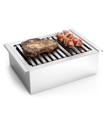 Asadores de Mesa Barbacoa de Sobremesa en Acero Inoxidable Fricosmos Fricosmos 043002