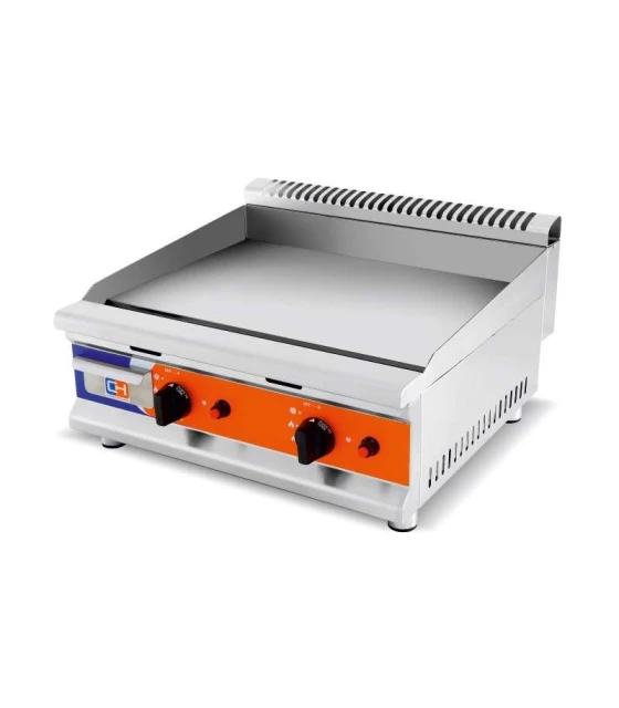Plancha Fry top a Gas 655x570mm placa de 12mm Acero Rectificado GG-600