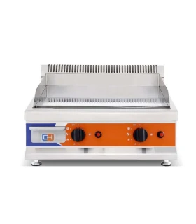 Plancha Fry top a Gas 655x570mm placa de 16mm Cromo Duro GG-600D