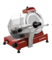 Cortadora de fiambre 250mm corte 220x190mm Edenox CGSP-250 roja