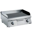 Plancha Fry Top Eléctrico 12mm en cromo 800x700mm Zanussi EVO700