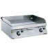 Plancha Fry Top a Gas 12mm en cromo 800x700mm Zanussi EVO700