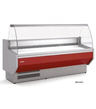 Vitrinas Charcutería Vitrina Refrigerada Charcutera de 1525 mm Serie 900 VED-9-15 Docriluc VED-9-15