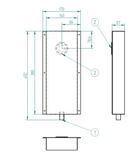 Condensador de Vapor para horno RX de FM