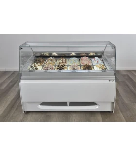 Vitrina de Helados Cristal Recto Italproget Pop