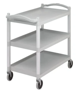 Carro de servicio ligero 3 baldas de 80x52cms Cambro Storesafe