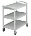 Carro de servicio ligero 3 baldas de 80x52cms Cambro Storesafe