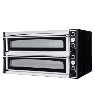 Hornos de Pizza Horno eléctrico doble cámara Prismafood Superior Glass XL Prismafood Superior Glass doble XL
