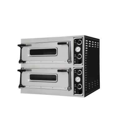 Hornos de Pizza Horno eléctrico doble cámara Prismafood Trays Prismafood Trays doble