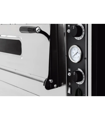 Hornos de Pizza Horno eléctrico doble cámara Prismafood Trays Prismafood Trays doble