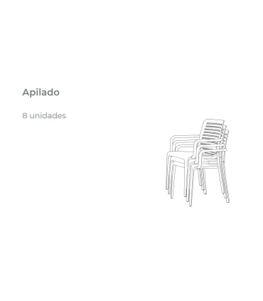 Sillas Exterior Silla con Brazos Park Ezpeleta Ezpeleta Park Armchair