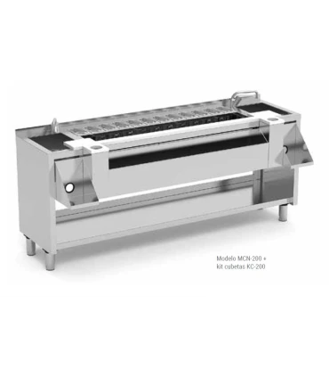 Mesas Neutras Coctelería Estación Completa Doble para Coctelería 2000x745x900mm Eratos MCN-200 Mesas Neutras Coctelería Estación Completa Doble para Coctelería 2000x745x900mm Eratos MCN-200