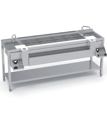 Mesas Neutras Coctelería Mesa Acero Inoxidable para Coctelería 2000x745x900mm Eratos MCE-200-E Mesas Neutras Coctelería Mesa Acero Inoxidable para Coctelería 2000x745x900mm Eratos MCE-200-E