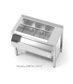 Mesa para Coctelería 1000x645mm con cuba aislada hielo MCE-100