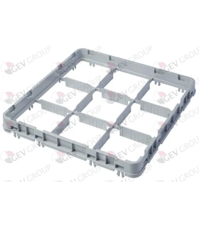 Extensión para 9 copas altura 51mm para Cesta 50x50 Cambro