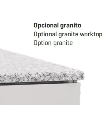 Mesas Frías Fondo 800mm Mesa Refrigerada Pastelería Pizzería 60x40 4 puertas Infrico MR 2750 Infrico