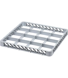 Cesta de Lavado de 50x50 cms con 16 compartimentos de copas