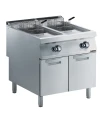 Freidora a gas cuba en "V" de 15+15 litros Zanussi EVO900