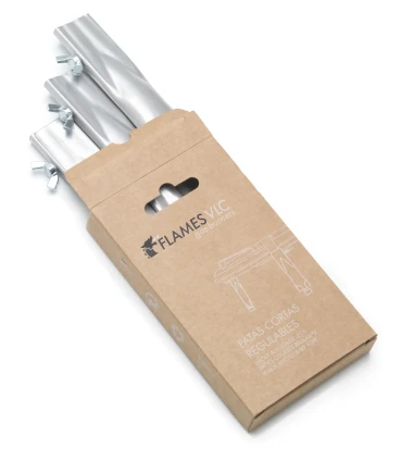 Paelleros Patas Cortas Regulables para Paellero Flames VLC patas cortas