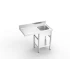 Fregadero para Lavavasos 1000mm Fondo 550 Fricosmos