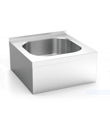 Fregaderos Fregadero inox colgante con faldón 450x450mm Fricosmos 050202