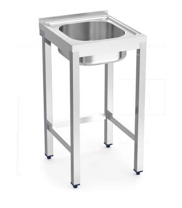 Fregaderos Fregadero inox con patas 450x500mm Fricosmos 050604