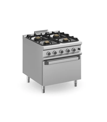 Cocinas a Gas Cocina a gas 4 fuegos con horno MFB98 Magistra Plus 900 MBM MFB98FGXL/MFB98FEXL