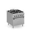 Cocina a gas 4 fuegos con horno MFB98 Magistra Plus 900