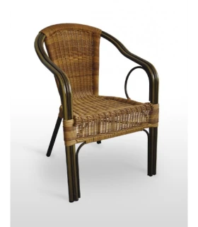 Sillon rattan bicolor Bahamas