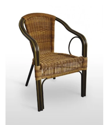 Sillas Exterior Sillon rattan bicolor Bahamas Fabi Bahamas
