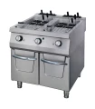 Cocedor de Pasta a Gas 800x900mm con 8 cestas