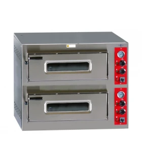 Horno eléctrico para 6+6 Pizzas de ø33cms