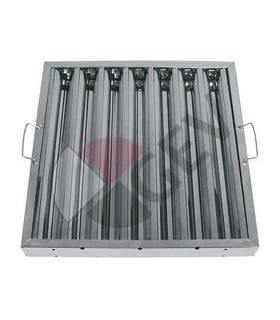 Filtro inoxidable 49x49x4.8cms para campana extractora industrial