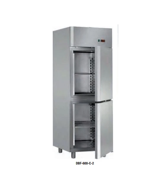 Armario congelador inox 2 puertas serie Snack fondo 700 DBN-600-C2