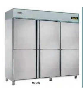 Armario inox 6 puertas serie Snack FGI-306