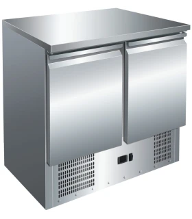 Mesa GN 1/1 2 Puertas Refrigerada Compacta de 900 x700 x860h mm S901