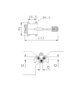 Pulsador a pedal simple