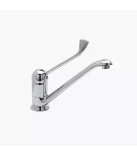 Grifo caño bajo mando alto