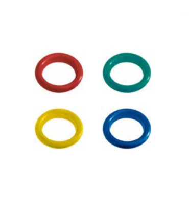 Contenedores y Papeleras Aros de goma de colores para mesa de reciclaje Distform