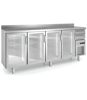 Frente Mostrador Refrigerado con 3 puertas de cristal 2020x600x1040...