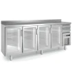 Frente Mostrador Refrigerado con 3 puertas de cristal 2020x600x1040h mm Coreco FMRV-200