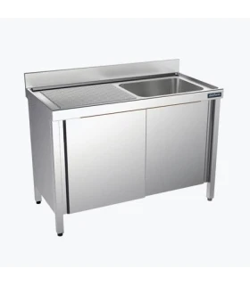Fregadero con puertas 1400x700 doble Distform FBP27140