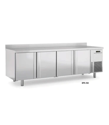 Mesas Frías Fondo 800mm Mesa Refrigerada 3 puertas Euronorm 60x40 2020x800mm Docriluc BPR-200 Docriluc BPR-200