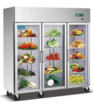 Armarios Expositores Congelados Armario expositor 3 puertas abatibles Serie Plus FGC-303 Importación FGC-303