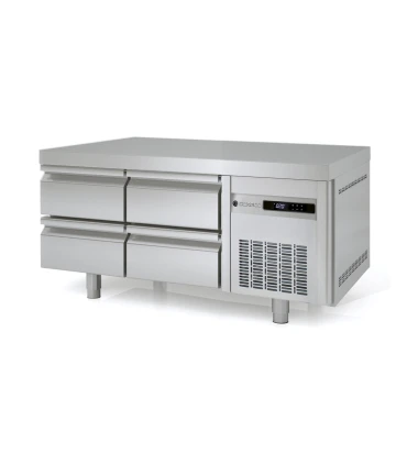 Mesas Frías Fondo 700mm Mesa Snack Refrigerada Bajococina GN 1/1 de 1345x700mm Coreco MFB-135 Coreco MFB-135