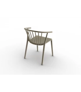 Silla con brazos uso interior y exterior Resol Woody (25 unidades)